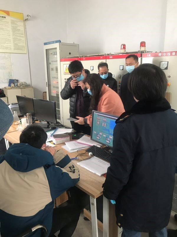 郑州市市场监管局副局长李海陆莅临南宫电竞冷库查抄领导工作