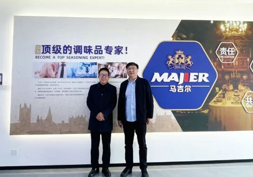 热烈欢迎高新区管委会人大工委副主任王志一行，莅临郑州马吉尔食品有限公司参观调研！